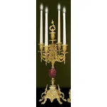 Italský mosazný svícen C18