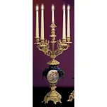 Italský mosazný svícen C56