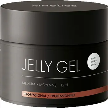 Kinetics Jelly gel medium #906 MILKY WHITE Objemy: 15 ml