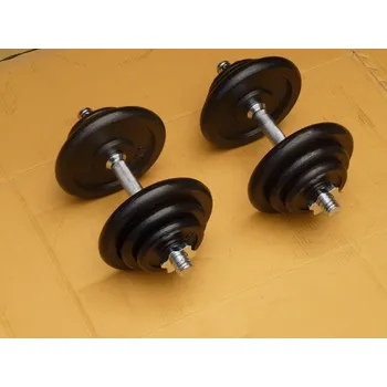 Nakládací činky 2x20kg TMS