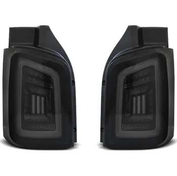 Zadní světlomet TUNING-TEC Zadní světla VW T5 03-09 / 10-15 zad.výklopné dveře - kouřové/černé/bílé LED BAR