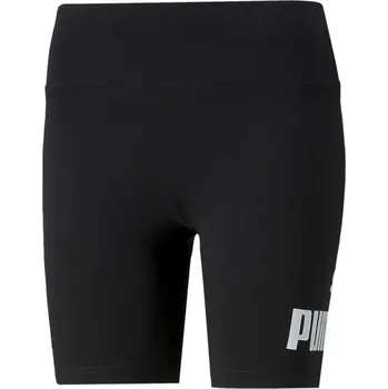 Dámské kalhoty Dámské legíny PUMA ESS 7 LOGO SHORT LEGGINGS 848347-01 BLACK XXXL