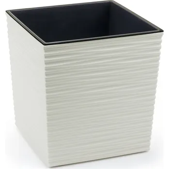 Květináč Lamela Juka Dluto vroubek 25 x 25 x 26 cm