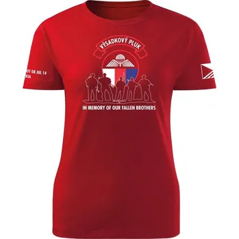 Dámské tričko Dámské tričko Foxtrot memories - červená