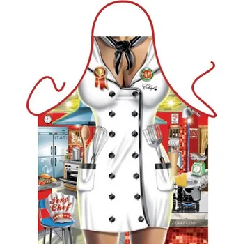 Kuchyňská zástěra Zástěra Sexy kuchařka