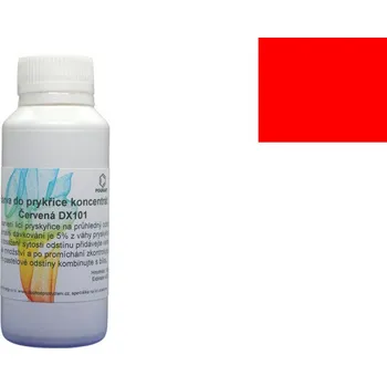 PourArt barva do licí pryskyřice červená DX101 100g koncentrát