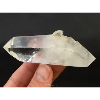 Přírodní kámen Křišťál oboustranně broušený 66g