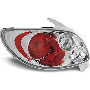 Zadní světlomet TUNING-TEC Zadní světla Peugeot 206 98-07 - krystal/chrom