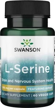 Aminokyselina Swanson L-Serine 500 mg 60 cps.