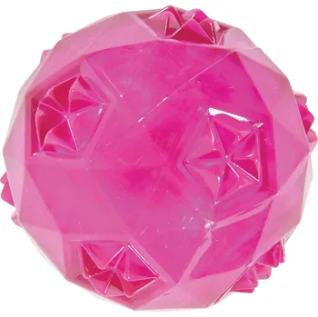 Hračka pro psa Hračka pes míček TPR POP BALL 6cm růžová Zolux
