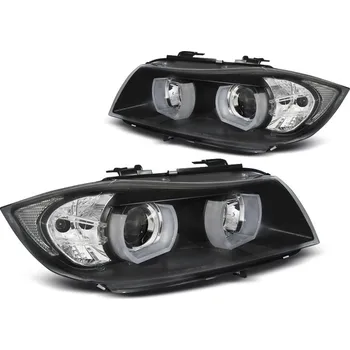 Přední světlomet TUNING-TEC Přední světla BMW E90/E91 03.05-08.08 XENON 3D U-TYP černá