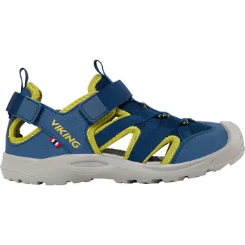 Chlapecká obuv Viking Footwear Adventure Jr modré/khaki 36