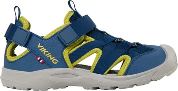 Chlapecké sandály VIKING Adventure Jr modré/khaki 36