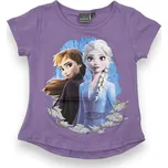 Dívčí trička s krátkým rukávem Ledové králoství FROZEN Barva: Fialová, Velikost: 98