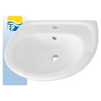 Umyvadlo EP Umyvadlo 50 x 43 cm s otvorem bílé, EP-UM5004