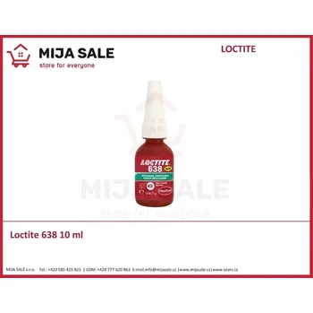 Průmyslové lepidlo Loctite 638 - 10 ml upevňování
