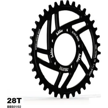 Převodník na kolo Lekkie náhradní ozubené kolo 28z pro BBS01/02