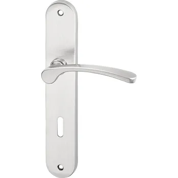 Dveřní kování AC-T Servis ACT dveřní kování JANA OV (nikl) Provedení: BB (klika/klika, dózický klíč), Rozteč: 72 mm