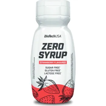Fitness strava BioTech Zero Syrup 320 ml strawberry