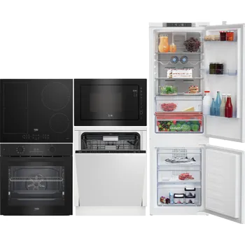 Set domácích spotřebičů SET BEKO BBIS17300BPSE + BMCB25433BG + HII64200FMT + BDIN38524Q + BCNA275E4SN