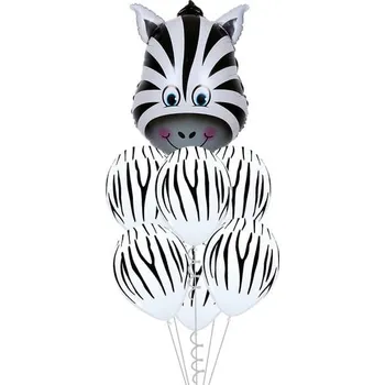 Veselé balónky - zebra