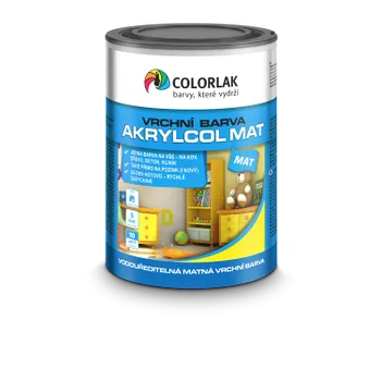 AKRYLCOL MAT V2045 modrá 4450 0,6l