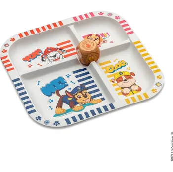 dětská jídelní sada koziol Dětský talíř Easy Eater Paw Patrol, mix barev