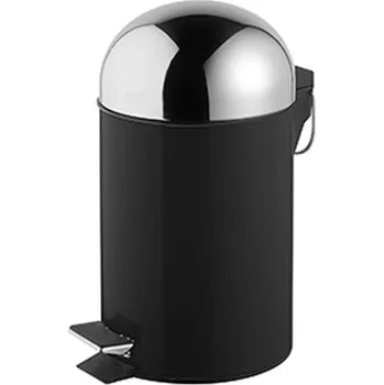 Odpadkový koš BISK Grenada odpadkový koš 3 l chrom-černá 06626