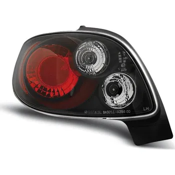 Zadní světlomet TUNING-TEC Zadní světla Peugeot 206 CC 10.98- - černé