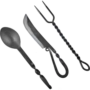 Příbor PAK Kovaný cestovní příbor "GRILL CUTLERY"