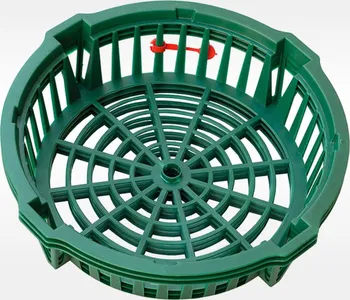 Plastia Košík na cibuloviny 22 cm 3 ks zelený