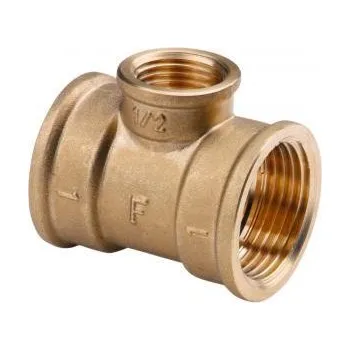 Fitinka Novaservis T-Kus MMM redukovaný 3/4"x1/2"x3/4", mosaz, T08ZW