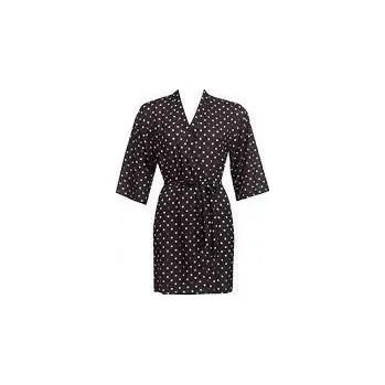 Oblečení a móda Dámské plážové pareo 4 D80GR7-19 černo-bílé - Self XL