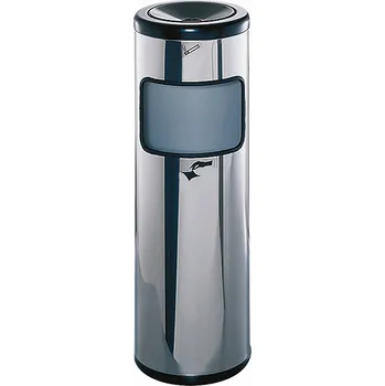Odpadkový koš TKG Odpadkový koš s popelníkem TKG Magnum 34 L, 360006, nerezová ocel, 360006