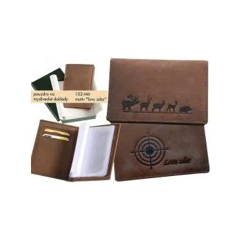 Obal na doklad E-myslivost Pouzdro na myslivecké doklady - motiv Lovu zdar