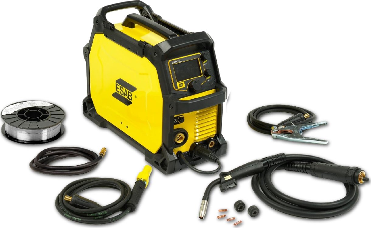 ESAB Rebel EMP 215ic + hořák + kabely 0700300985