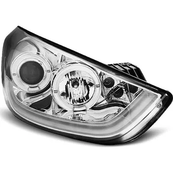 Přední světlomet TUNING-TEC Přední světla Hyundai Tucson IX35 10-13 chrom TUBE LIGHT