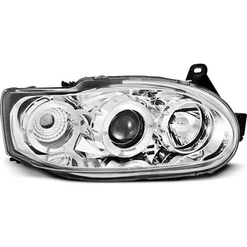 Přední světlomet TUNING-TEC Přední světla Ford Escort MK7 95-00 Angel Eyes - chrom