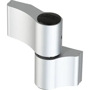 pant WALA Dveřní pant WX 2-dílný asymetrický 67 mm stříbrný elox EV1