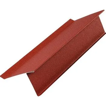 Střešní krytina Spodní lemování štítu - plechová krytina Blachotrapez AM matná