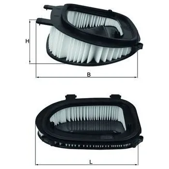 Vzduchový filtr Vzduchový filtr MAHLE LX 3541