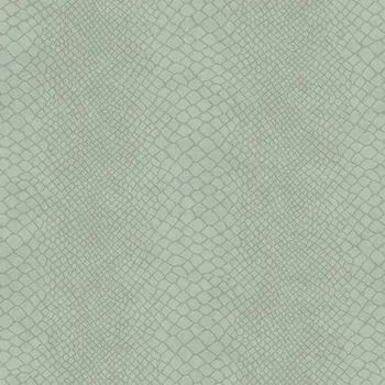 Tapeta Origin Vliesová tapeta na zeď zelená, imitace hadí kůže 347768, Luxury Skins, Origin, velikost 0,53 x 10,05 m