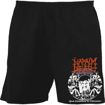 Pánské kraťasy bermudy, kraťasy Napalm Death - From Enslavement to Obliteration