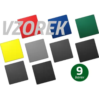 Dlažba Vzorek 8 x 8 cm dlažby Mosolut Machine XL - Hadí kůže - Červená