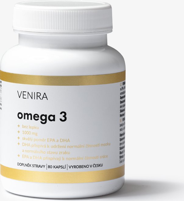 VENIRA omega 3, 80 kapslí