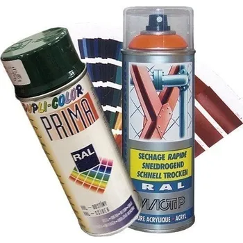 Barva ve spreji MOTIP-DUPLI Opravná barva zelená 6005 COLOR sprej 400ml