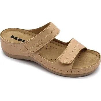 Dámská zdravotní obuv Leon Leons Simona 907 - Béžová Barva: Béžová, Velikost: 39