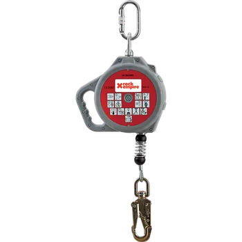 Úvazek Rock Empire Zatahovací zachycovač 15m (Steel Cable 5.1kg)