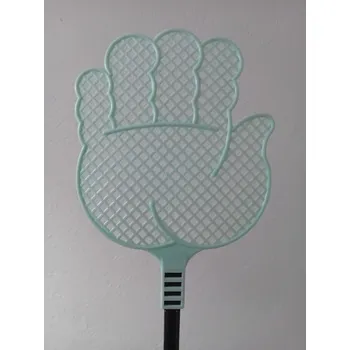 Plácačka na mouchu Plácačka RUKA na mouchy, tyrkysová - 30 cm