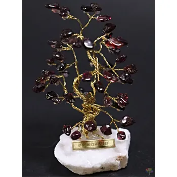 Drahý kámen Magieprirody.cz Granátový stromeček štěstí 9 cm - S - #235